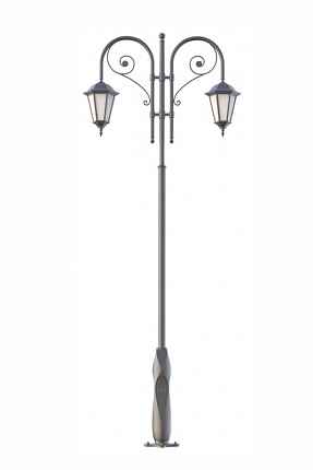Чугунный фонарный столб Царскосельский 2 в наличии и на заказ от компании-производителя АТТЕС