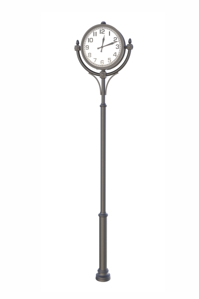 Пятиразрядные светодиодные часы-термометр