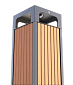 Урна стальная Балко в наличии и на заказ от компании-производителя АТТЕС
, фото №4
