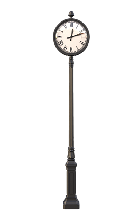 Электронные уличные часы на опоре Канон в наличии и на заказ от компании-производителя АТТЕС
