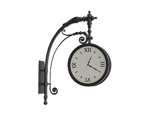 Электронные уличные часы на кронштейне Варшава в наличии и на заказ от компании-производителя АТТЕС