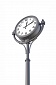 Электронные уличные часы на опоре Тайм 1 в наличии и на заказ от компании-производителя АТТЕС
, фото №4