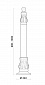 Столбик ограждения Лилия 2 в наличии и на заказ от компании-производителя АТТЕС
, фото №2