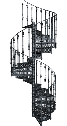 Лестница чугунная Кастилия в наличии и на заказ от компании-производителя АТТЕС

