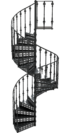 Лестница чугунная Палермо в наличии и на заказ от компании-производителя АТТЕС
