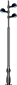 Фонарь чугунный Довиль 3D в наличии и на заказ от компании-производителя АТТЕС, фото №1