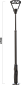 Чугунный фонарный столб Дюна  в наличии и на заказ от компании-производителя АТТЕС, фото №2