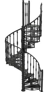 Лестница чугунная винтовая Амьен в наличии и на заказ от компании-производителя АТТЕС