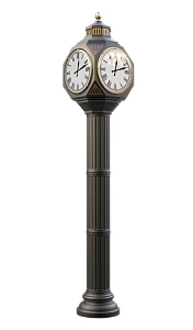 Электронные уличные часы на опоре Дассель в наличии и на заказ от компании-производителя АТТЕС