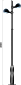 Фонарь чугунный Довиль 2D в наличии и на заказ от компании-производителя АТТЕС, фото №2