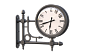 Электронные уличные часы на кронштейне Стрела в наличии и на заказ от компании-производителя АТТЕС
, фото №1