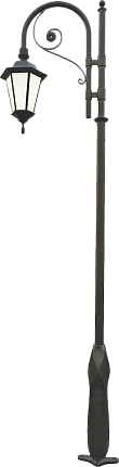 Чугунный фонарный столб Царскосельский в наличии и на заказ от компании-производителя АТТЕС